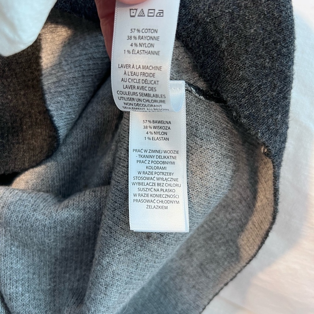 ⭐️Adrienne Vittadini,FALL Sophistication, Elegance,Style,Soft Gray Dress,Size Sm - Picture 4 of 10